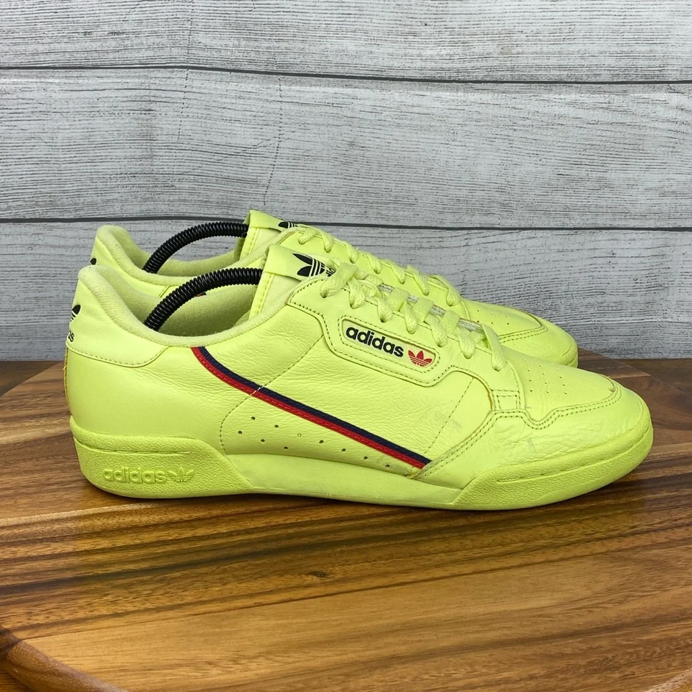 adidas Continental Semi Frozen Yellow Men’s Sneakers B41675 Shoe Size 11